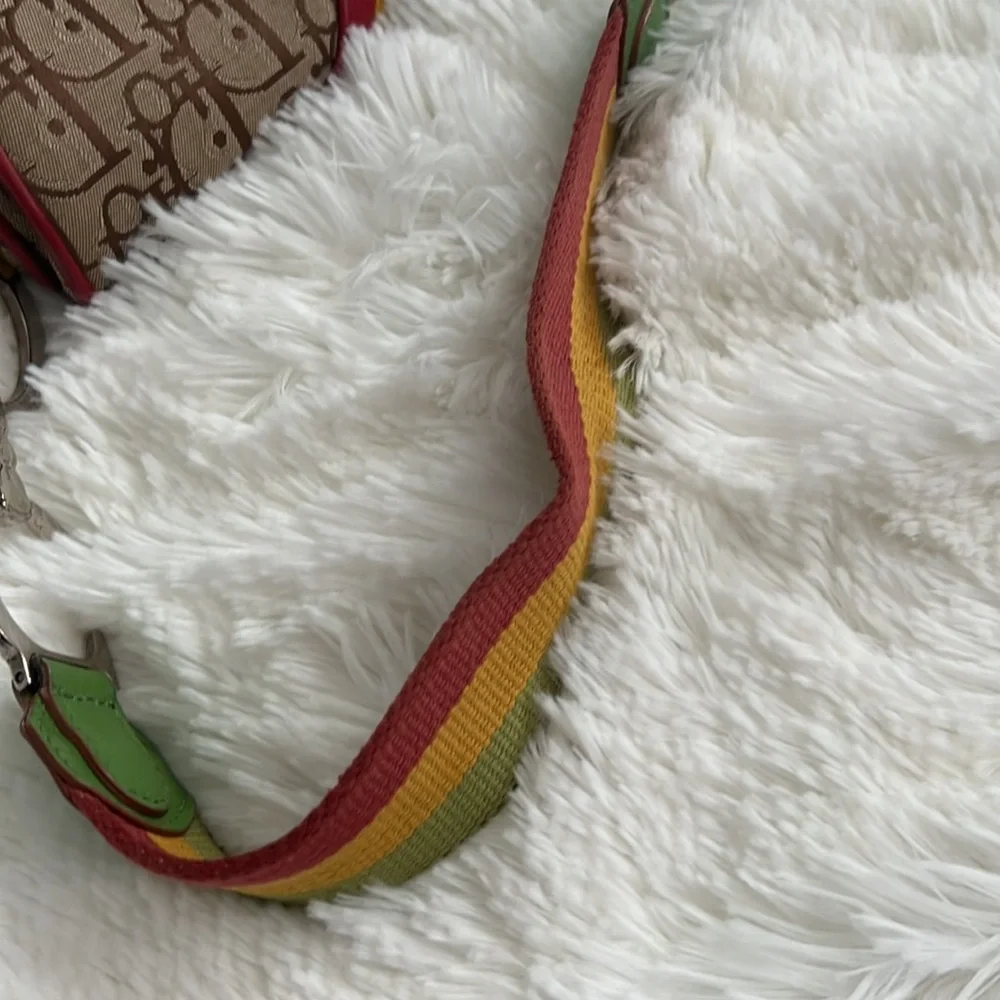 Christian Dior Rasta Trotter Saddle Shoulder Bag Monogram - Picture 5 of 9